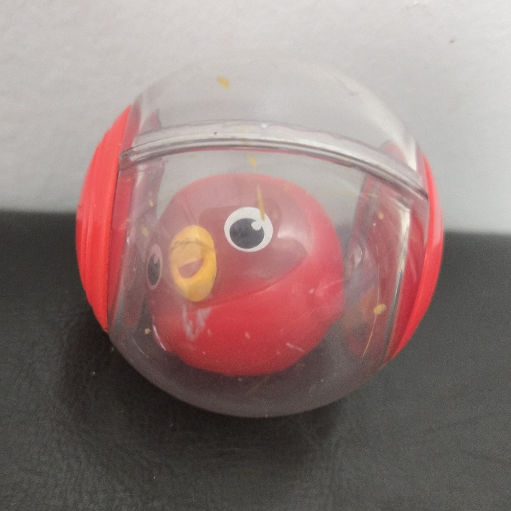 Baby Einstein Red Bird Roll Around Ball Baby 2" Toy